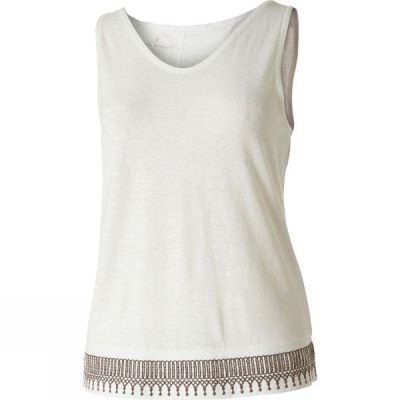 Camiseta Sin Mangas Royal Robbins Flynn Mujer - Blancas - Chile RXB790158
